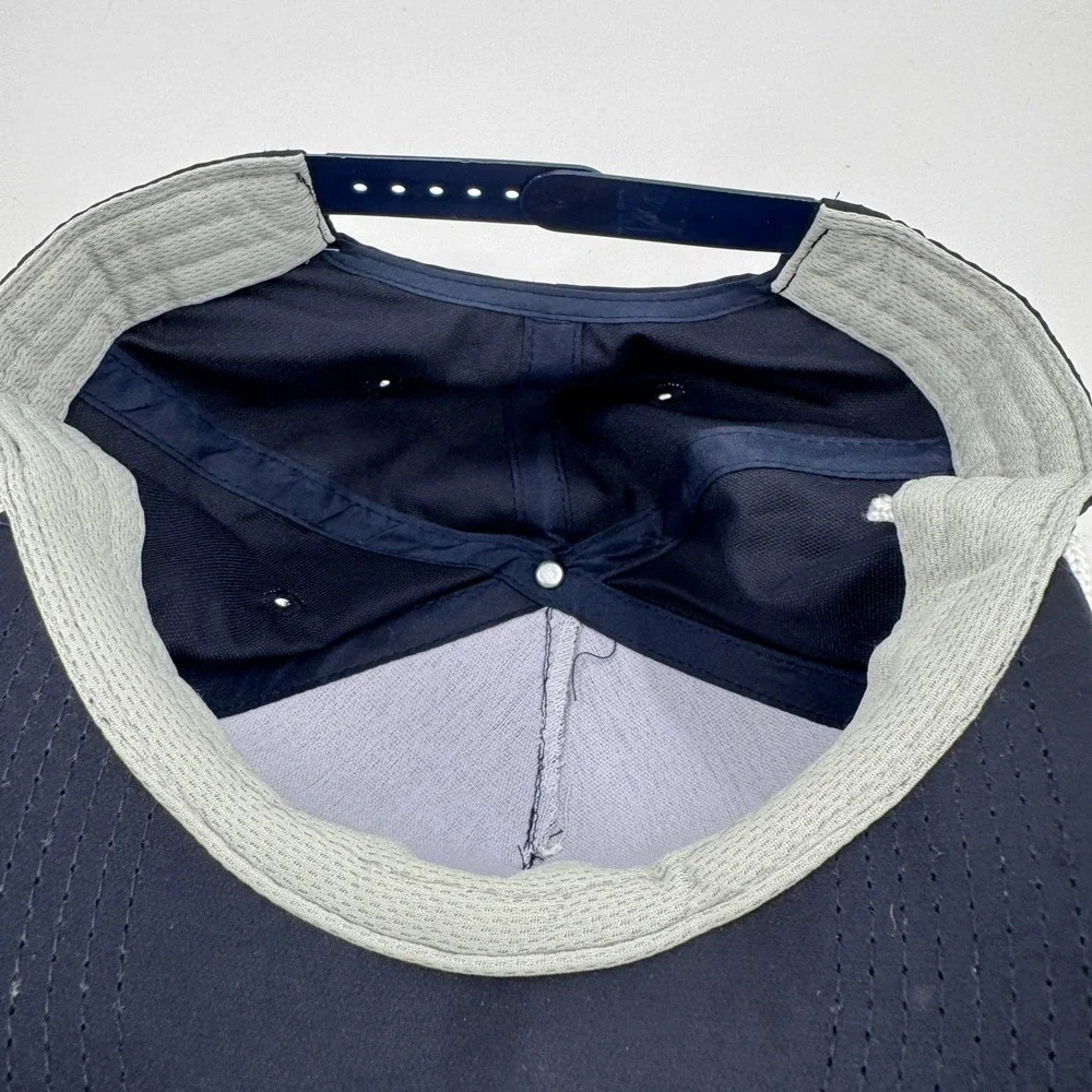 Deep Eddy Vodka‎ Navy Blue Rope Snapback Hat Austin Original Logo Promo Cap